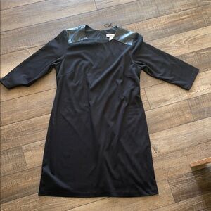 Black 3/4 Sleeve Dress